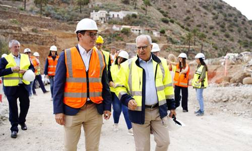 Imagen de Gobierno de Canarias y Cabildo de La Gomera concluyen el cale del túnel de Vallehermoso