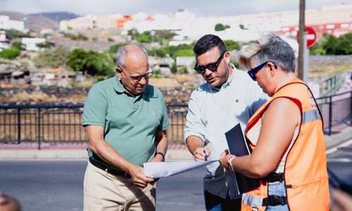 Imagen de El Cabildo inicia los trabajos de recuperación de redes de riego y accesos hidráulicos afectados por Therese