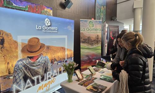 Imagen de La Gomera se promociona como destino de bienestar en la feria turística Yoga Games de Estocolmo