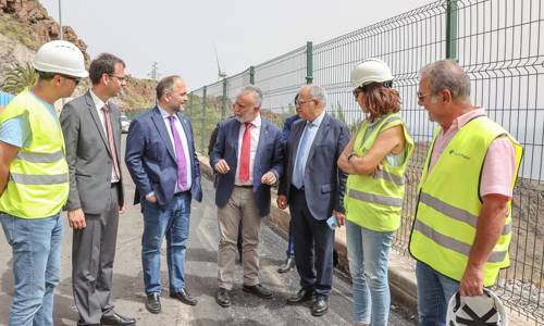 Imagen de La nueva celda de vertido de El Revolcadero, en La Gomera, concluirá a finales de 2023