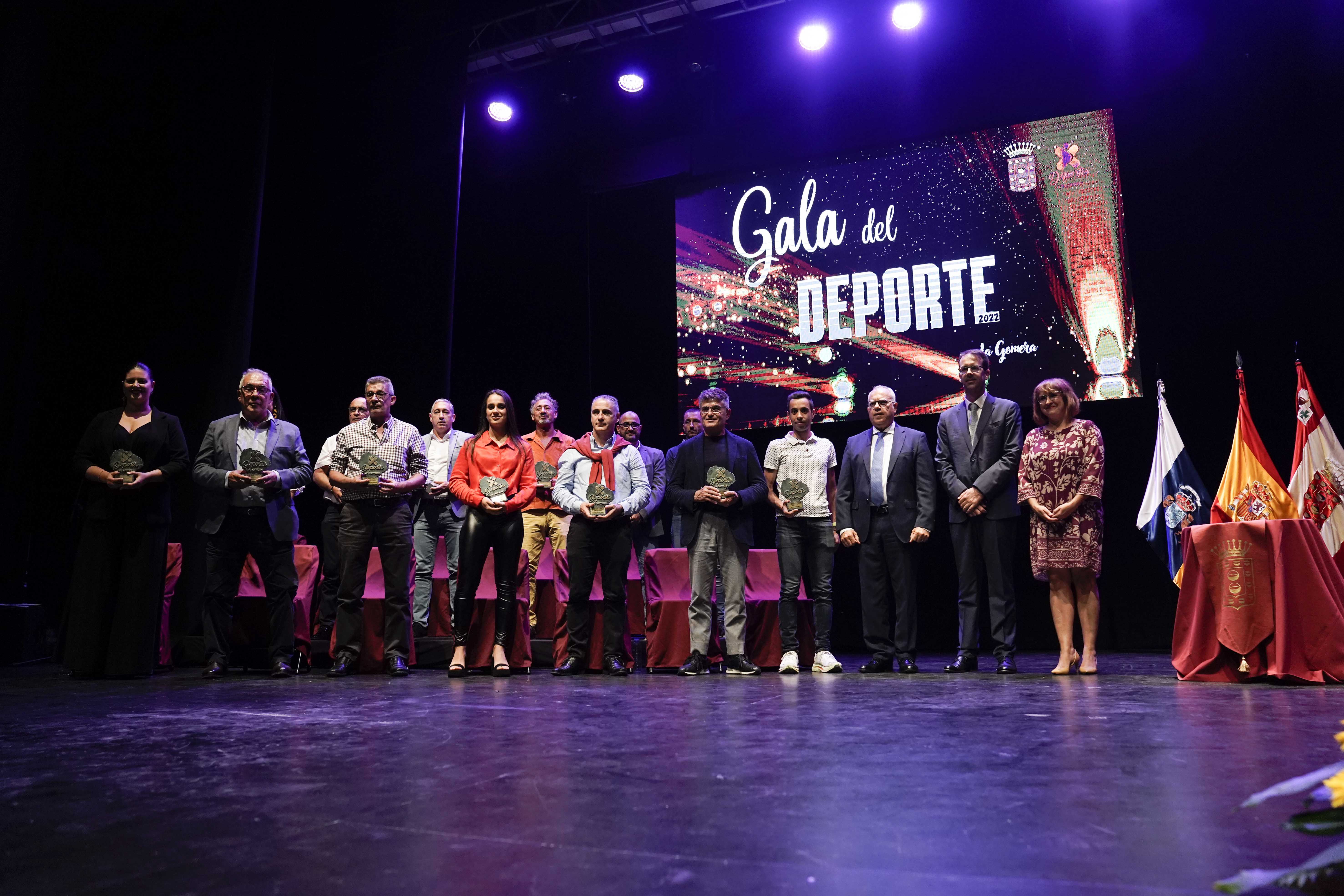 Imagen de La Gomera galardonó el compromiso y los valores de clubes y deportistas en una gala institucional 