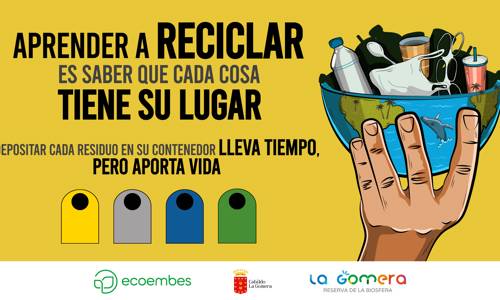 Imagen de Cabildo de La Gomera y Ecoembes ponen en marcha una campaña de reciclaje de envases