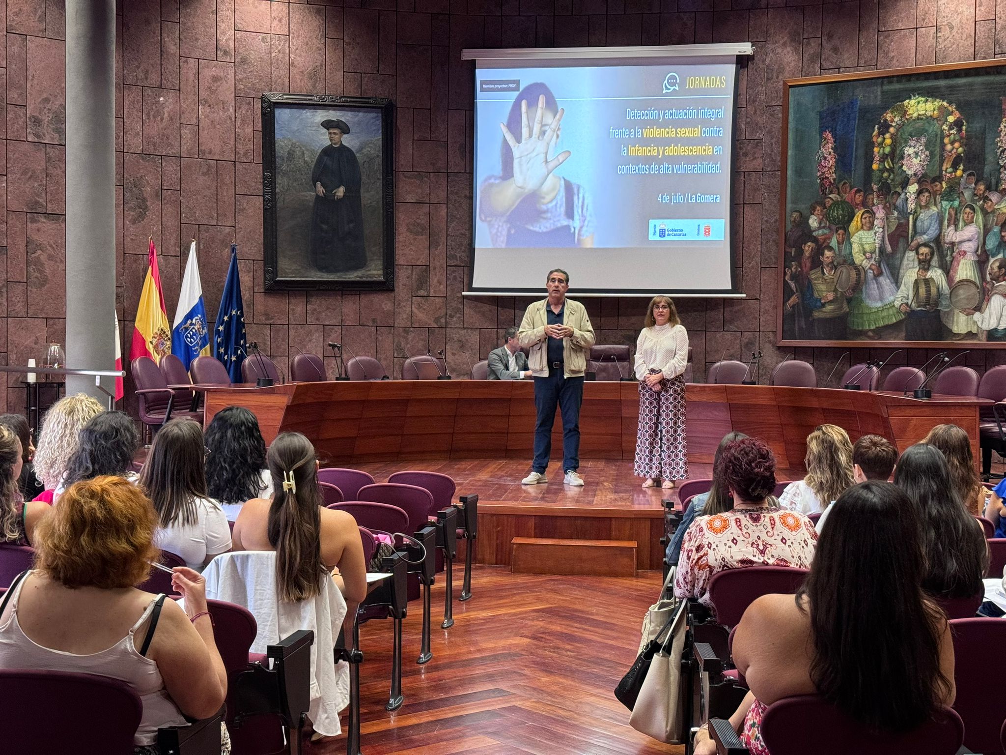 Imagen de 35 profesionales de La Gomera reciben formación especializada para actuar ante casos de violencia sexual