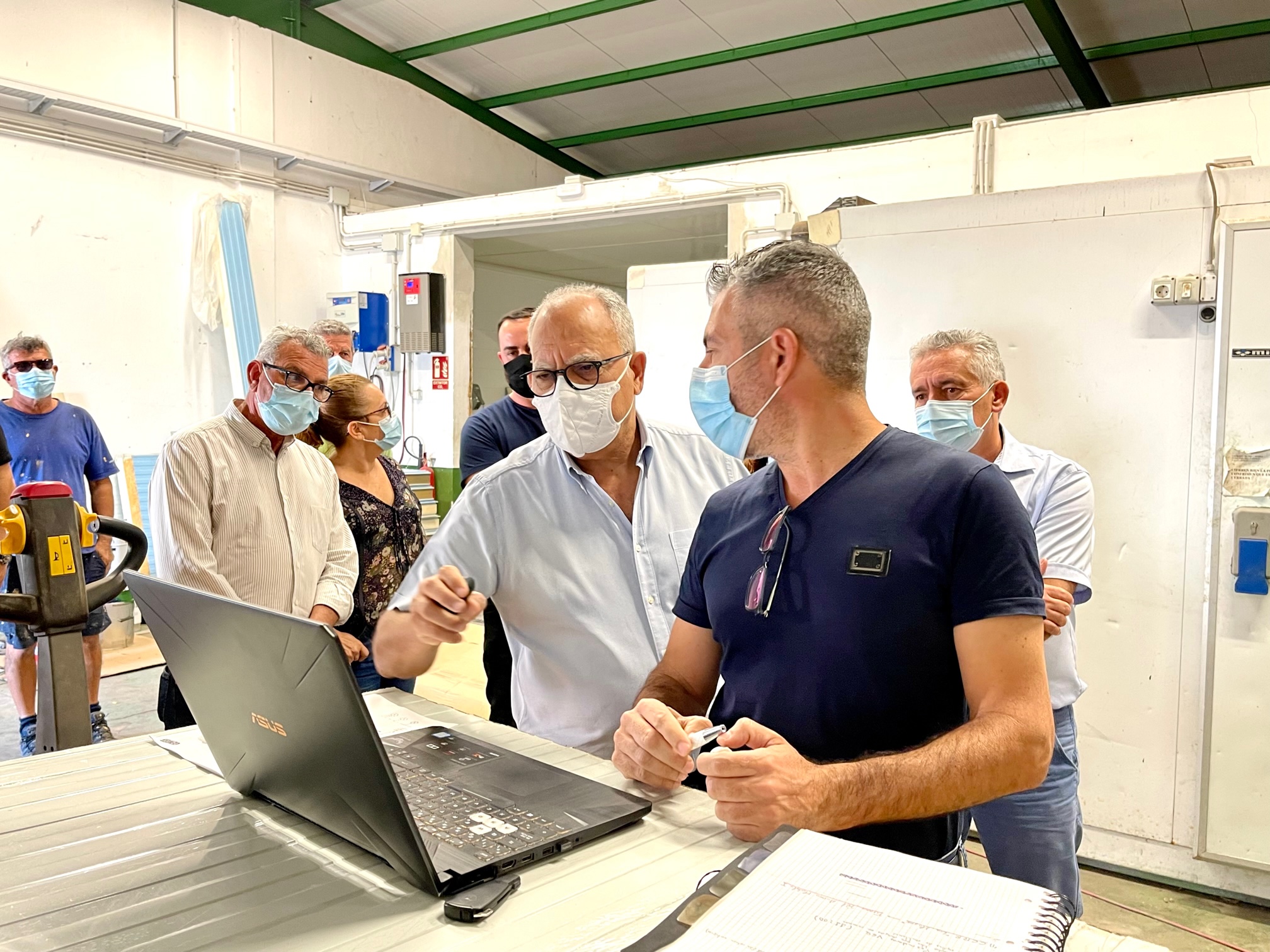 Imagen de Los trabajos de adecuación de la Cofradía de Pescadores de Valle Gran Rey entran en su fase final 