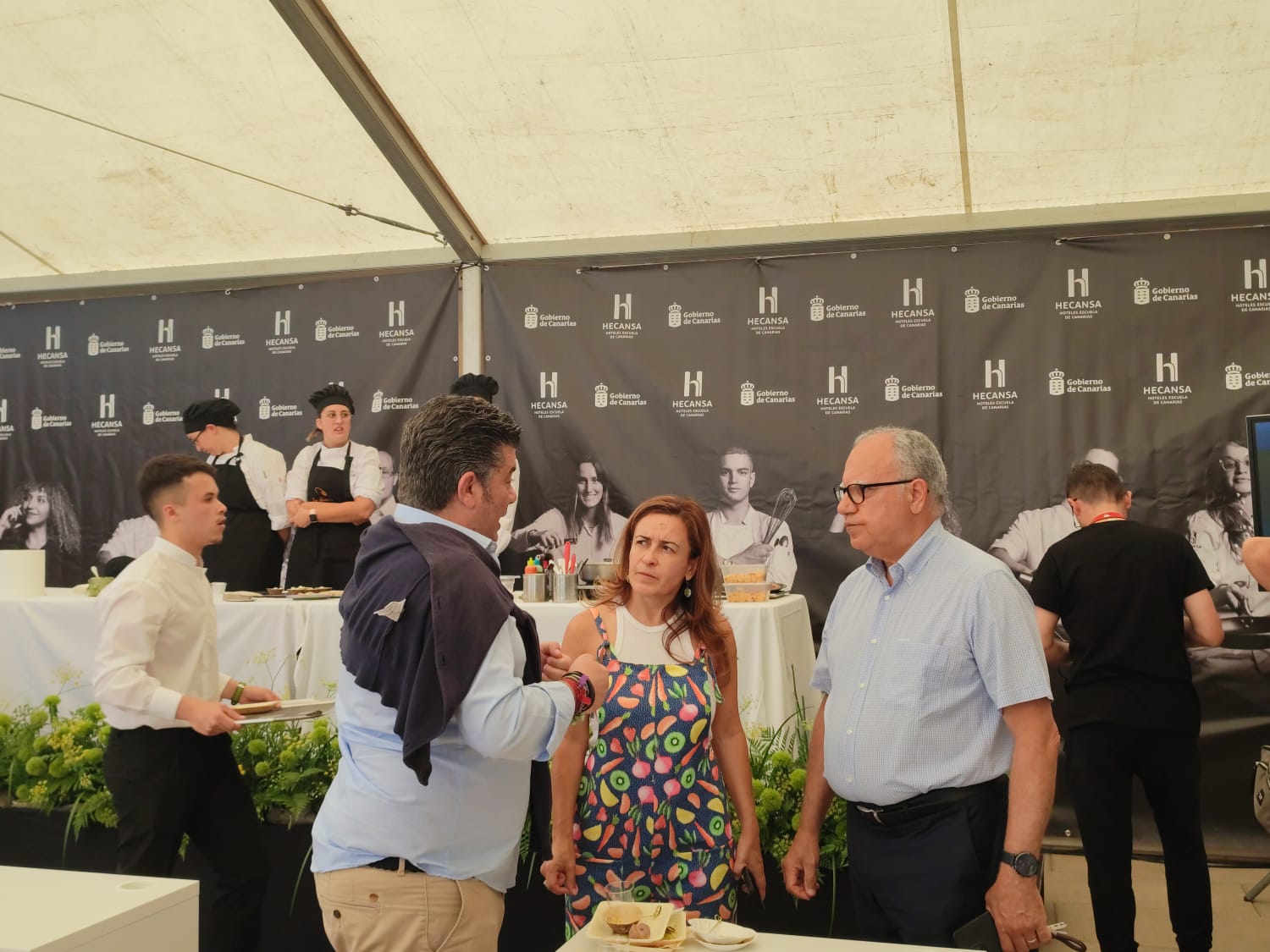 Imagen de Los sabores gomeros levantan la expectación de centenares de visitantes en el I Festival Gastronómico 