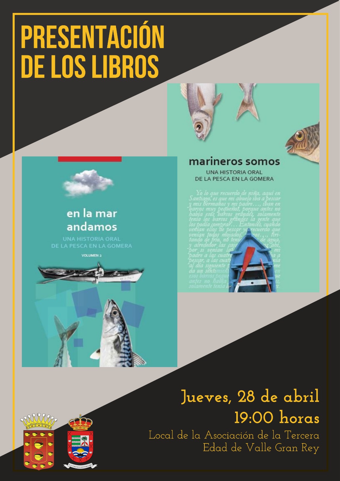 Imagen de Valle Gran Rey acoge este jueves la presentación de dos libros sobre la memoria pesquera de La Gomera 