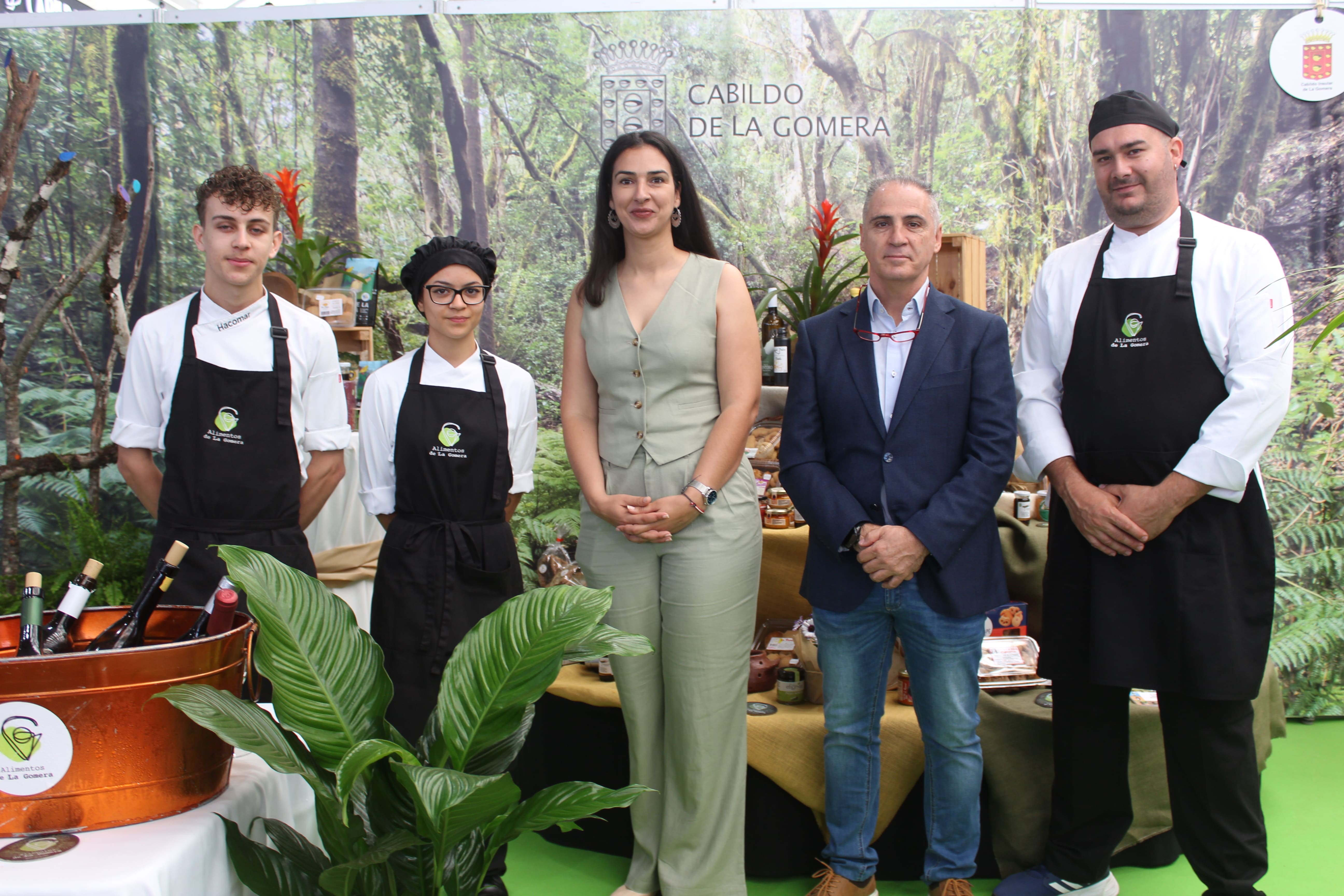 Imagen de Alimentos de La Gomera muestra en Feaga la riqueza de los sabores del producto local 