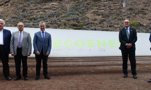 Imagen de La Gomera inicia la construcción de cinco parques eólicos capaces de abastecer su demanda eléctrica