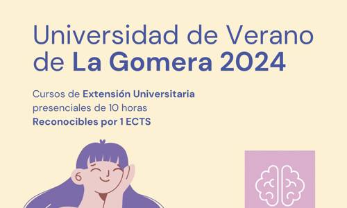 Imagen de La Universidad de Verano acoge la presentación de dos tesis doctorales de alumnos gomeros