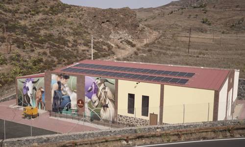 Imagen de El Cabildo impulsa la autosuficiencia energética en el Centro de Interpretación del Queso y el Pastoreo