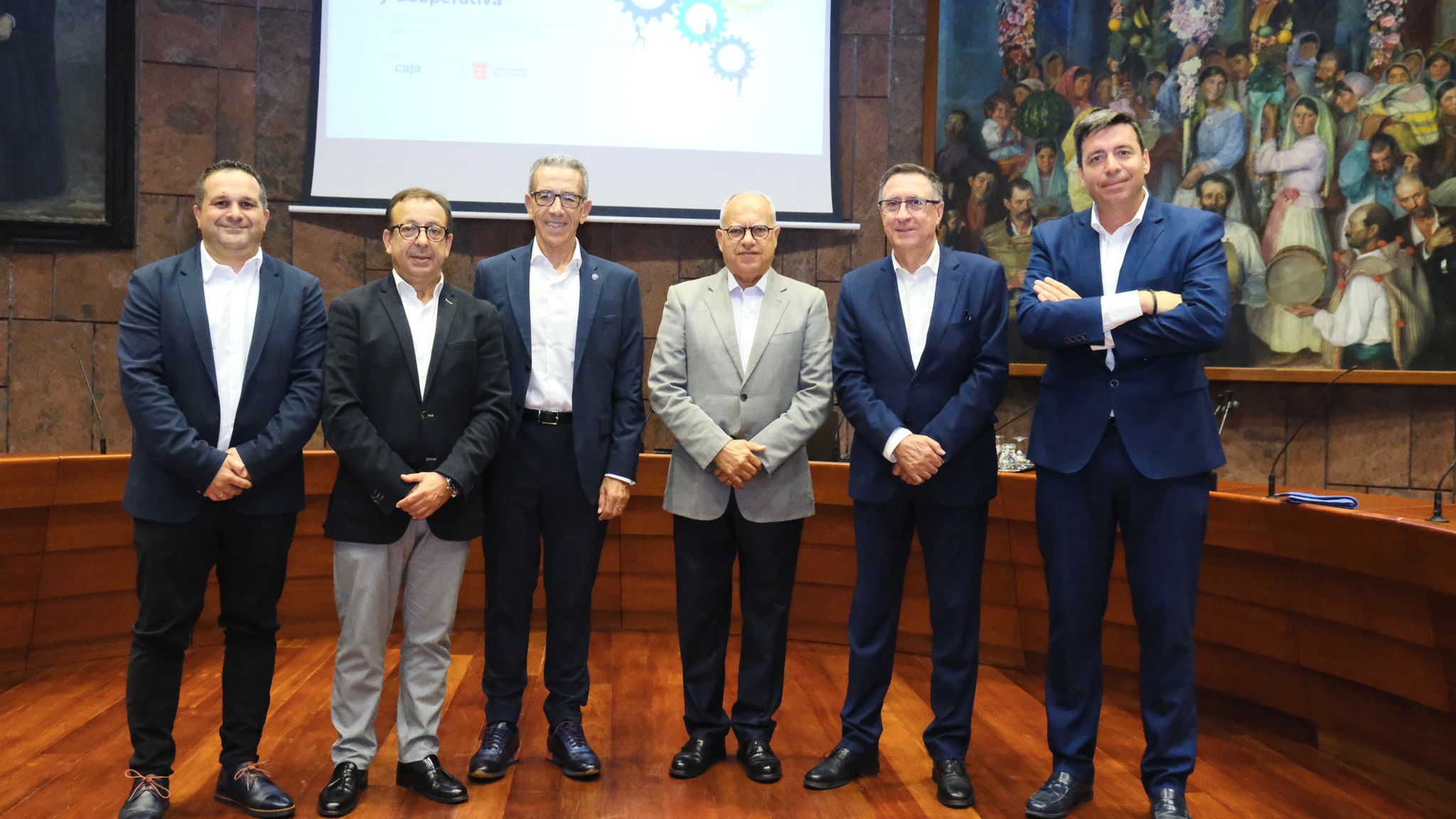 Imagen de El Cabildo acogió la VII Jornada de Empresas de Economía Social y Cooperativa promovida por Cajasiete