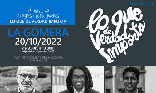 Imagen de El congreso ‘Lo Que De Verdad Importa’ llega este jueves a La Gomera