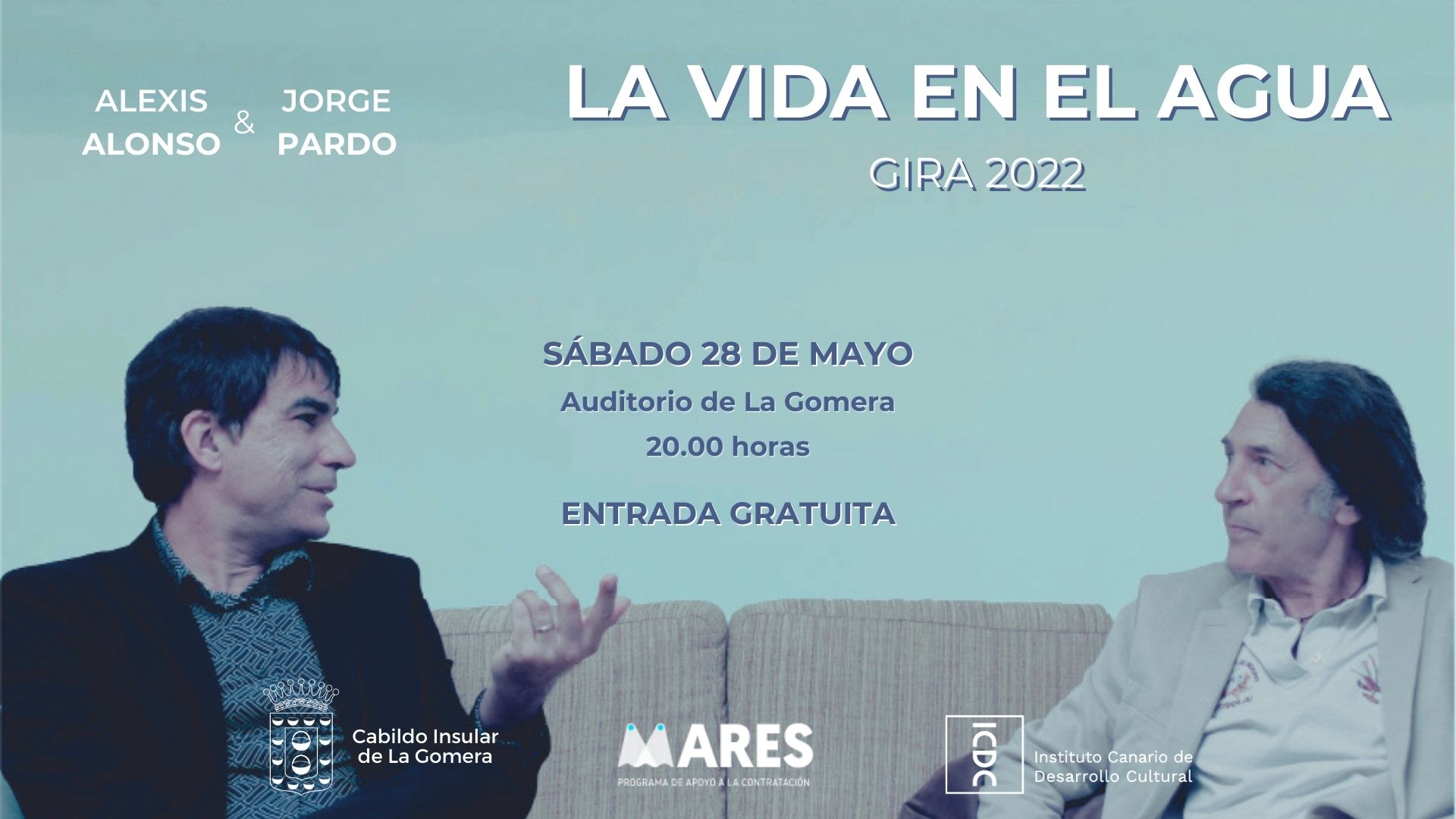 Imagen de ‘La vida en el agua’, de Alexis Alonso y Jorge Pardo, llega este sábado al Auditorio insular 