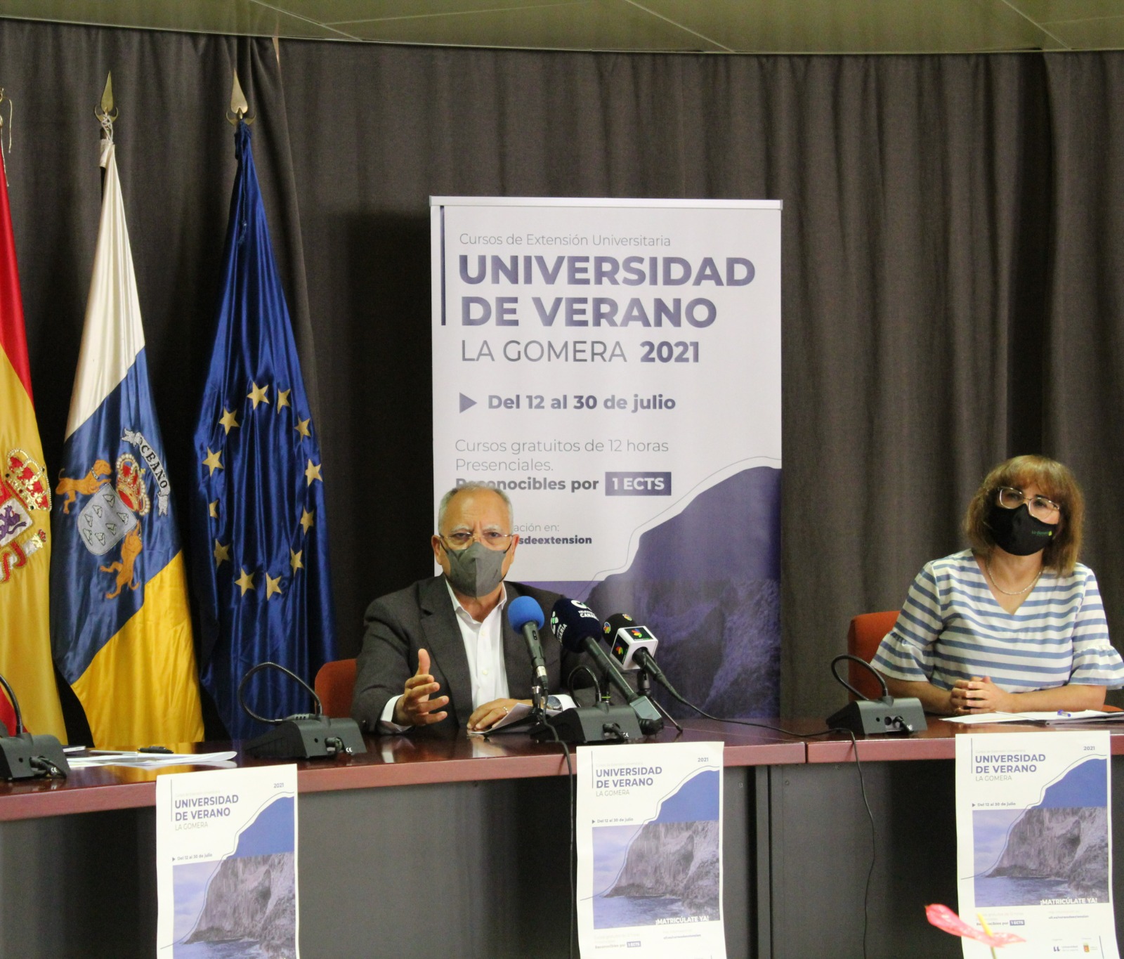 Imagen de El Cabildo abre la convocatoria de becas Erasmus para gomeros que se forman en centros europeos