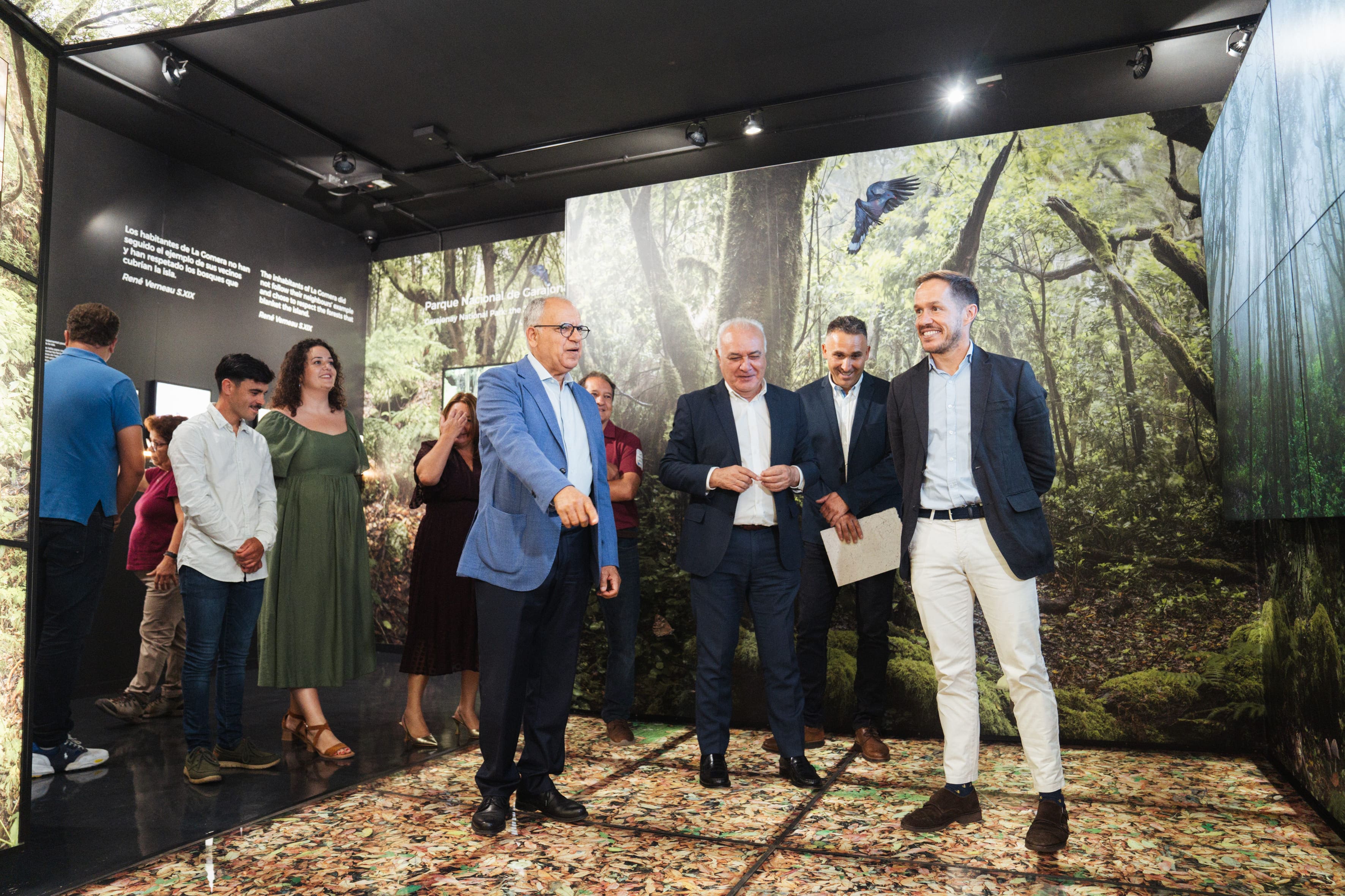 Imagen de Transición Ecológica y Cabildo de La Gomera inauguran la remodelación del centro de visitantes del Parque Nacional de Garajonay