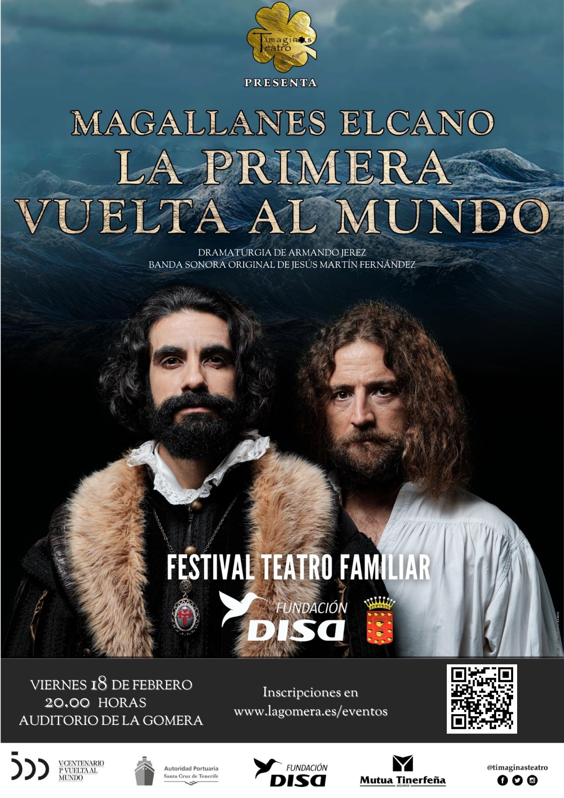 Imagen de El Auditorio de La Gomera acoge la obra de teatro ‘Magallanes Elcano: La primera vuelta al mundo’