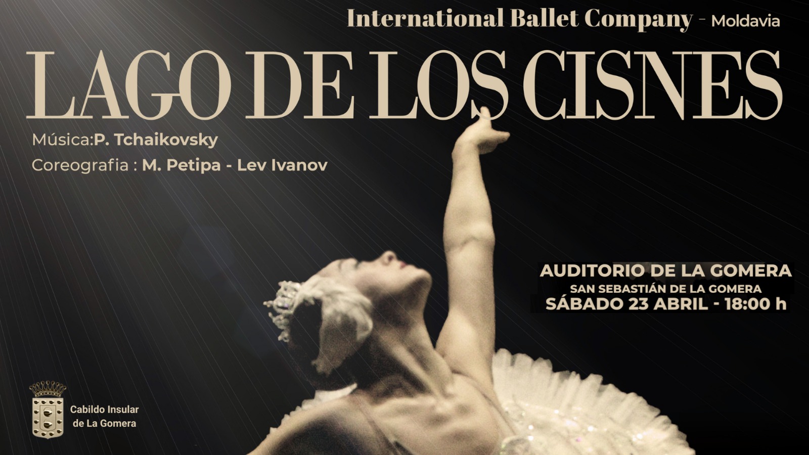 Imagen de El Auditorio de La Gomera acoge este sábado el ballet ‘El Lago de los Cisnes’ de la International Ballet Company 