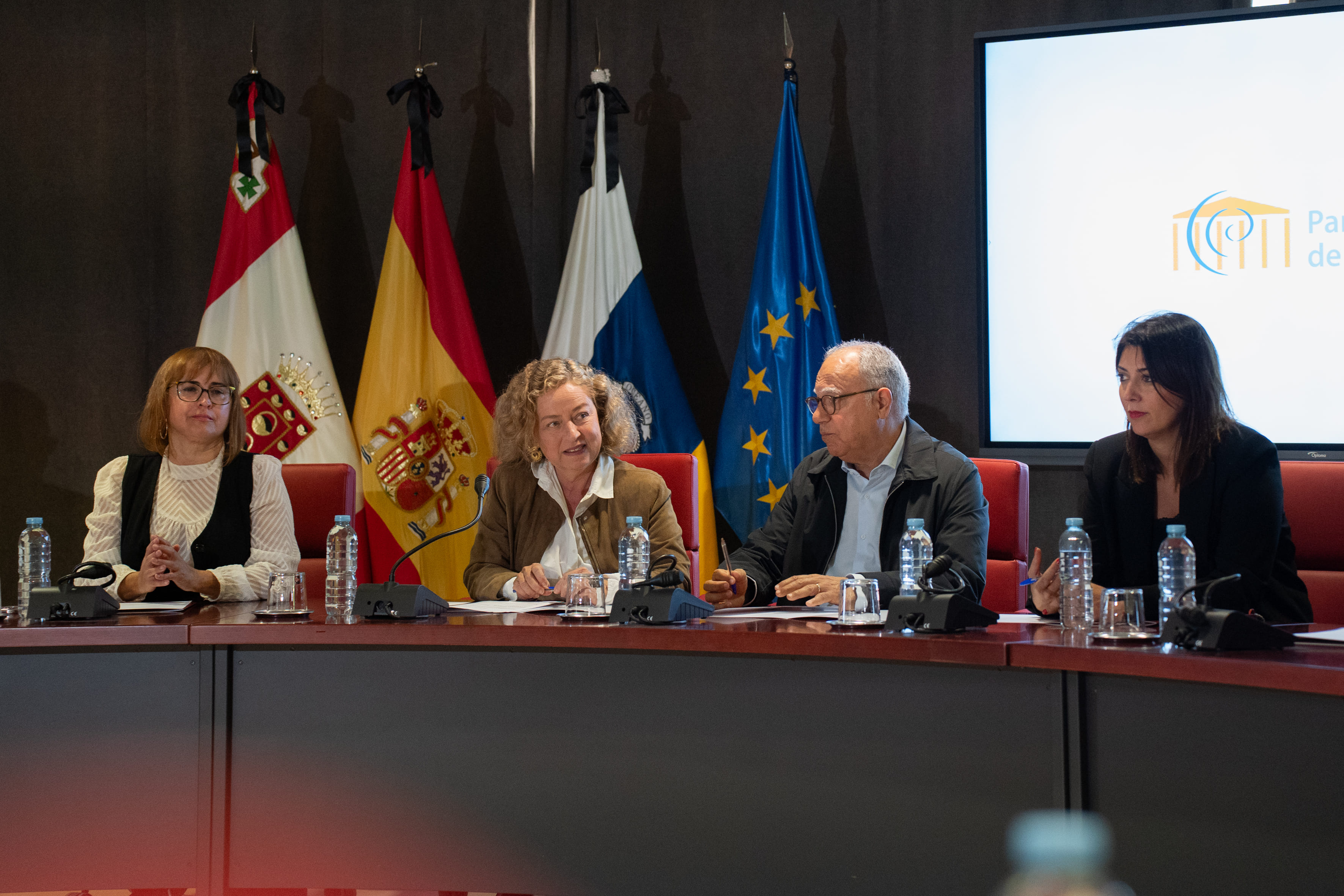 Imagen de El Cabildo de La Gomera recibe a la Comisión de Discapacidad del Parlamento de Canarias 