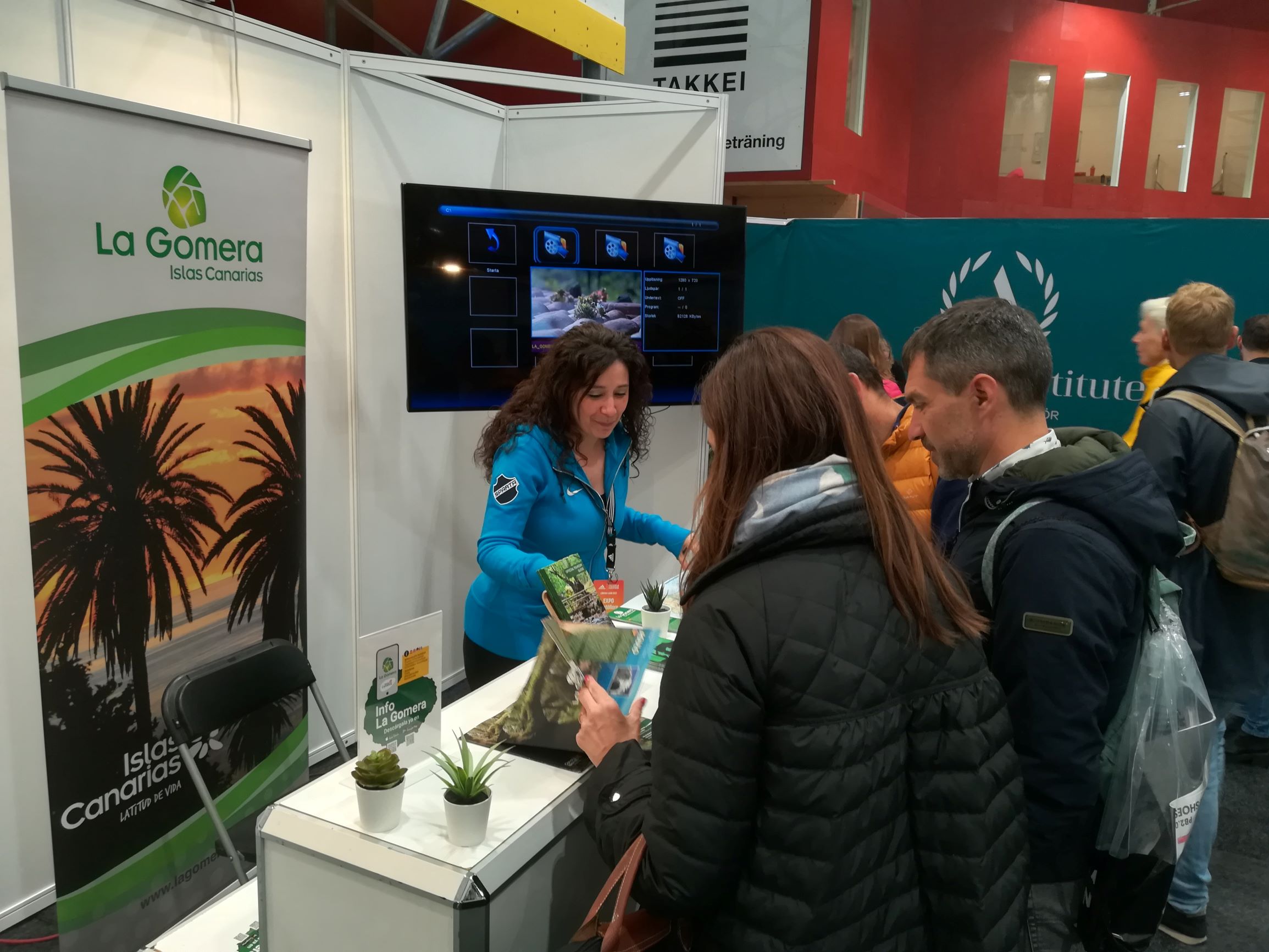 Imagen de Los senderos de La Gomera, protagonistas de la Expo Maratón de Estocolmo
