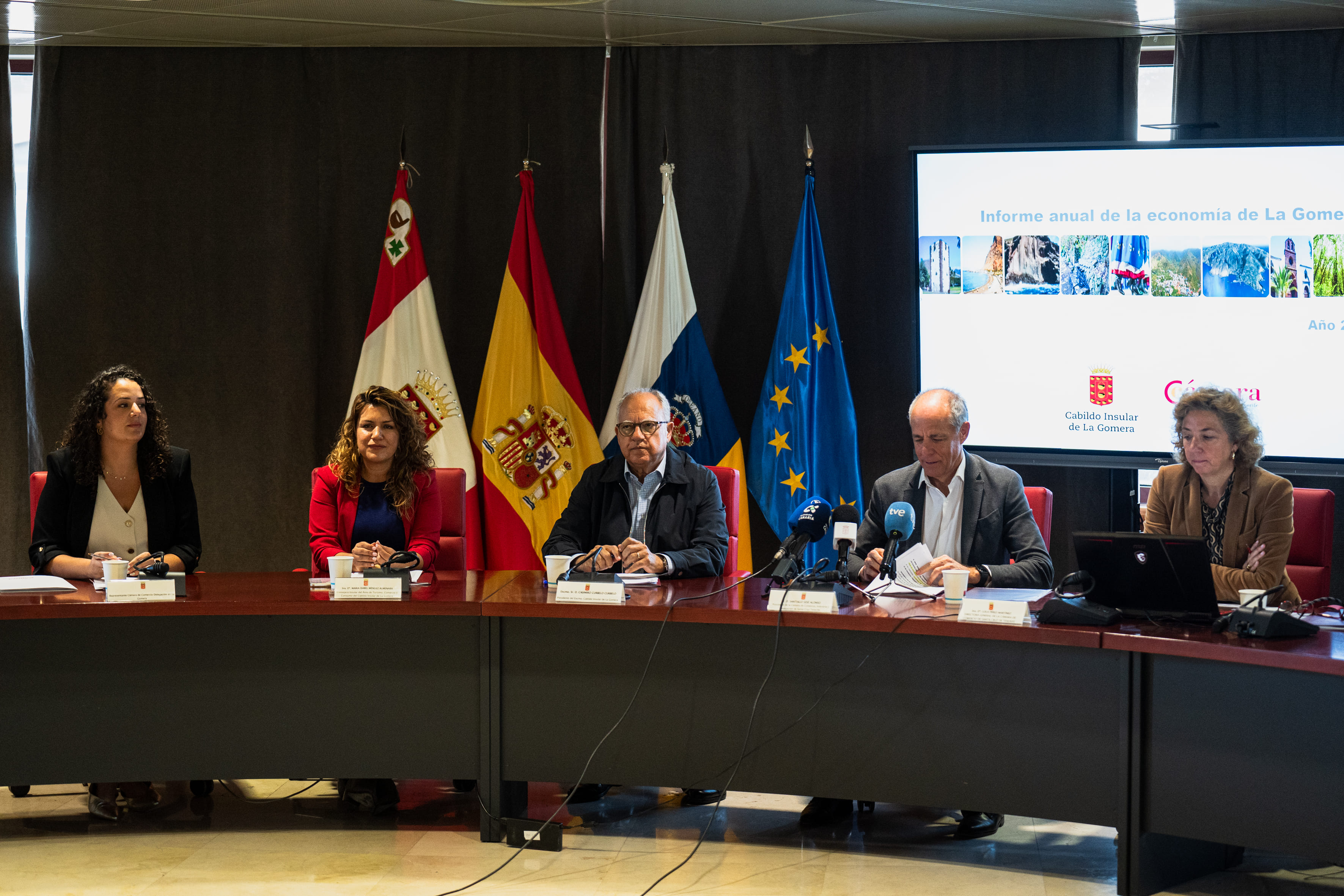 Imagen de La creación de pymes, los buenos datos de empleo y la inversión impulsan la economía de La Gomera en 2024