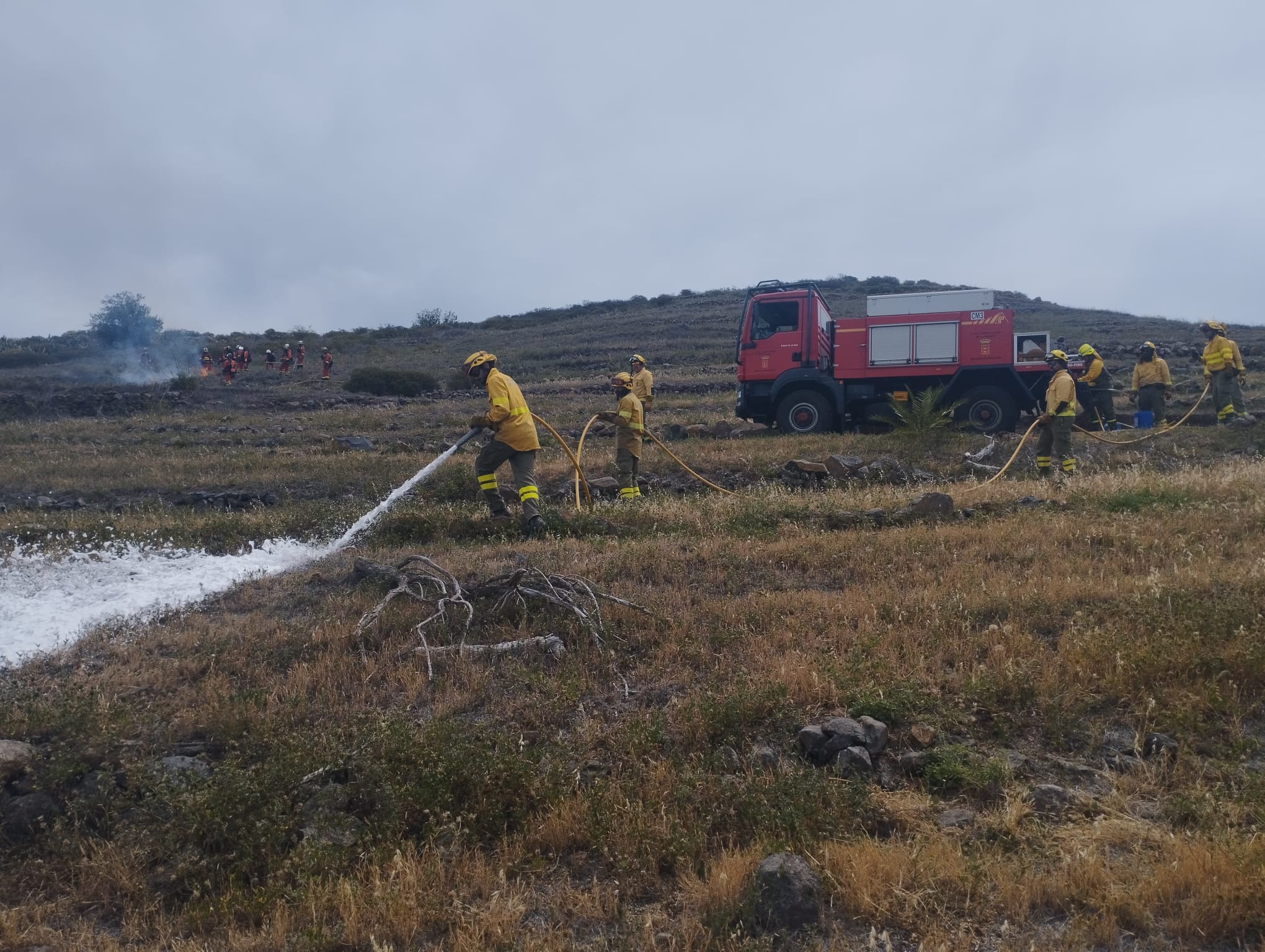 Imagen de El operativo contraincendios de La Gomera intensifica su formación a las puertas del periodo con más riesgo