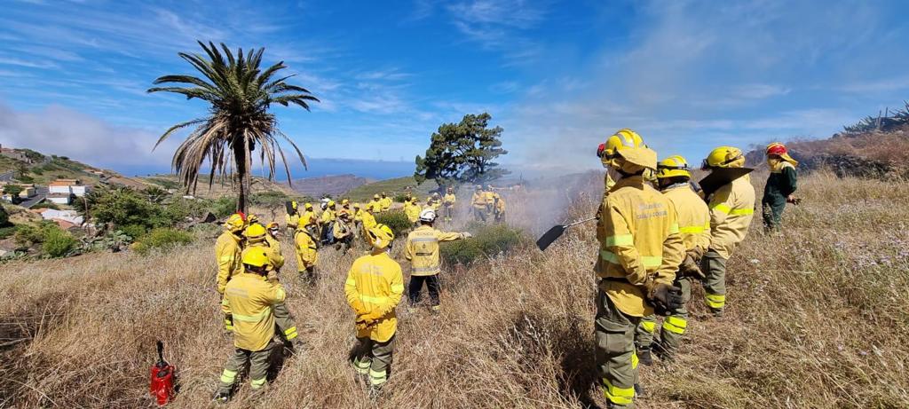 Imagen de La Gomera concluye la campaña de incendios con una decena de incidentes registrados