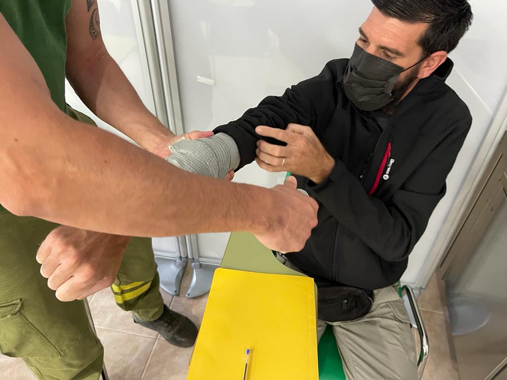Imagen de La Unidad de Medio Ambiente del Cabildo forma a su personal en técnicas de primeros auxilios