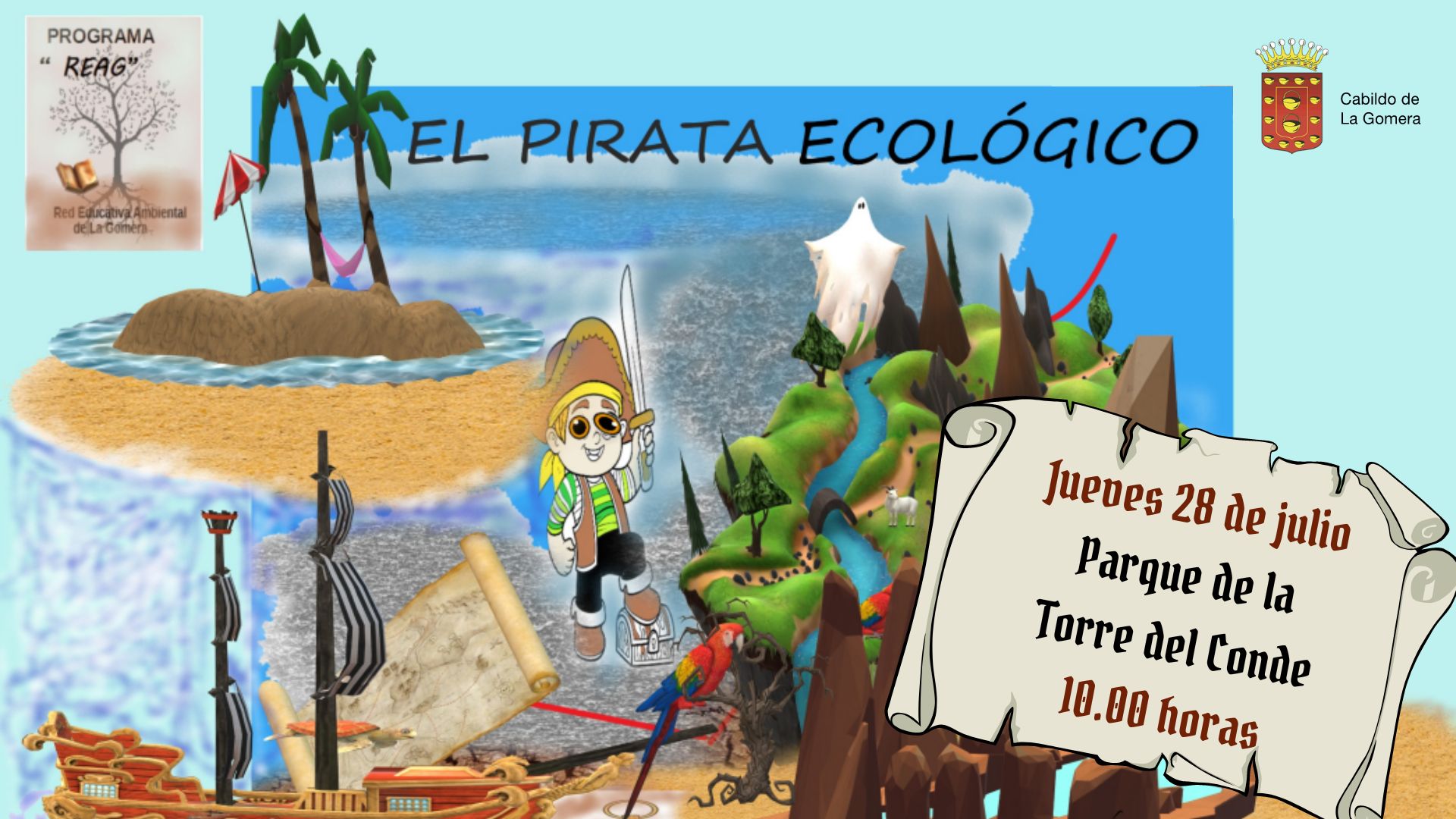 Imagen de La Gomera celebra el próximo jueves una jornada sobre sostenibilidad para niños y jóvenes en San Sebastián