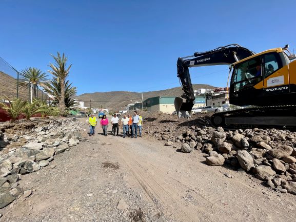 Imagen de El Cabildo inicia las obras de encauzamiento del último tramo del Barranco de La Concepción