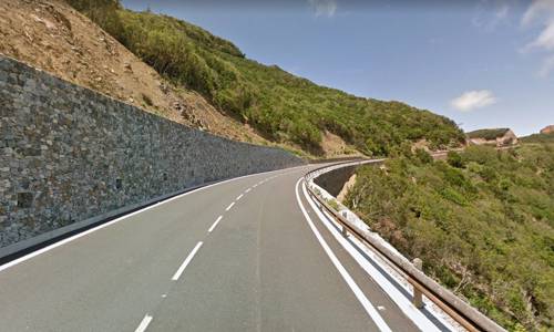 Imagen de Finalizan los cortes en la carretera GM-1 entre el acceso a La Meseta hasta el cruce de Epina