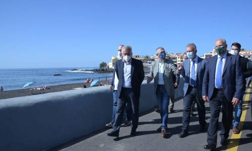 Imagen de Presentado el proyecto de acondicionamiento de la avenida marítima de Valle Gran Rey