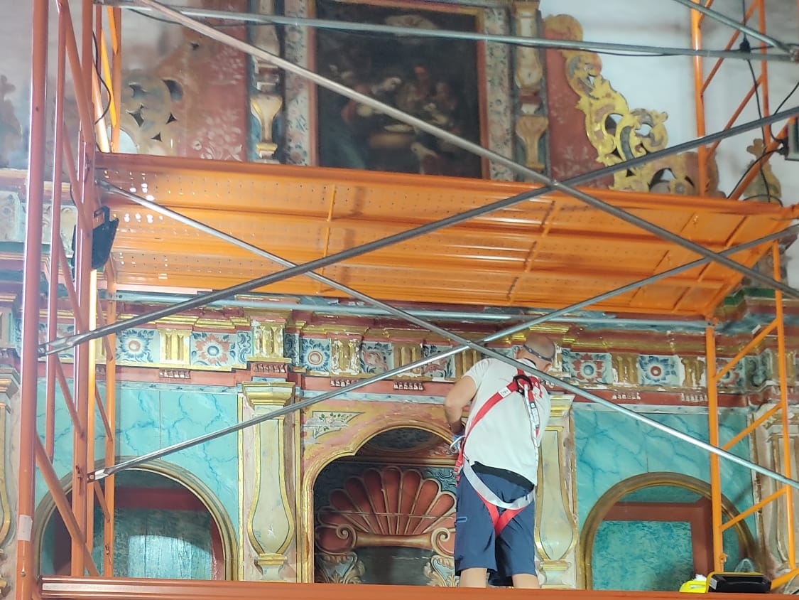 Imagen de El Cabildo inicia los trabajos de rehabilitación del patrimonio eclesiástico de La Gomera