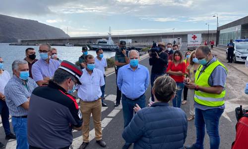 Imagen de Curbelo: “El Cabildo es el que más se ha preocupado por Argaga siendo el que menos competencias tiene”