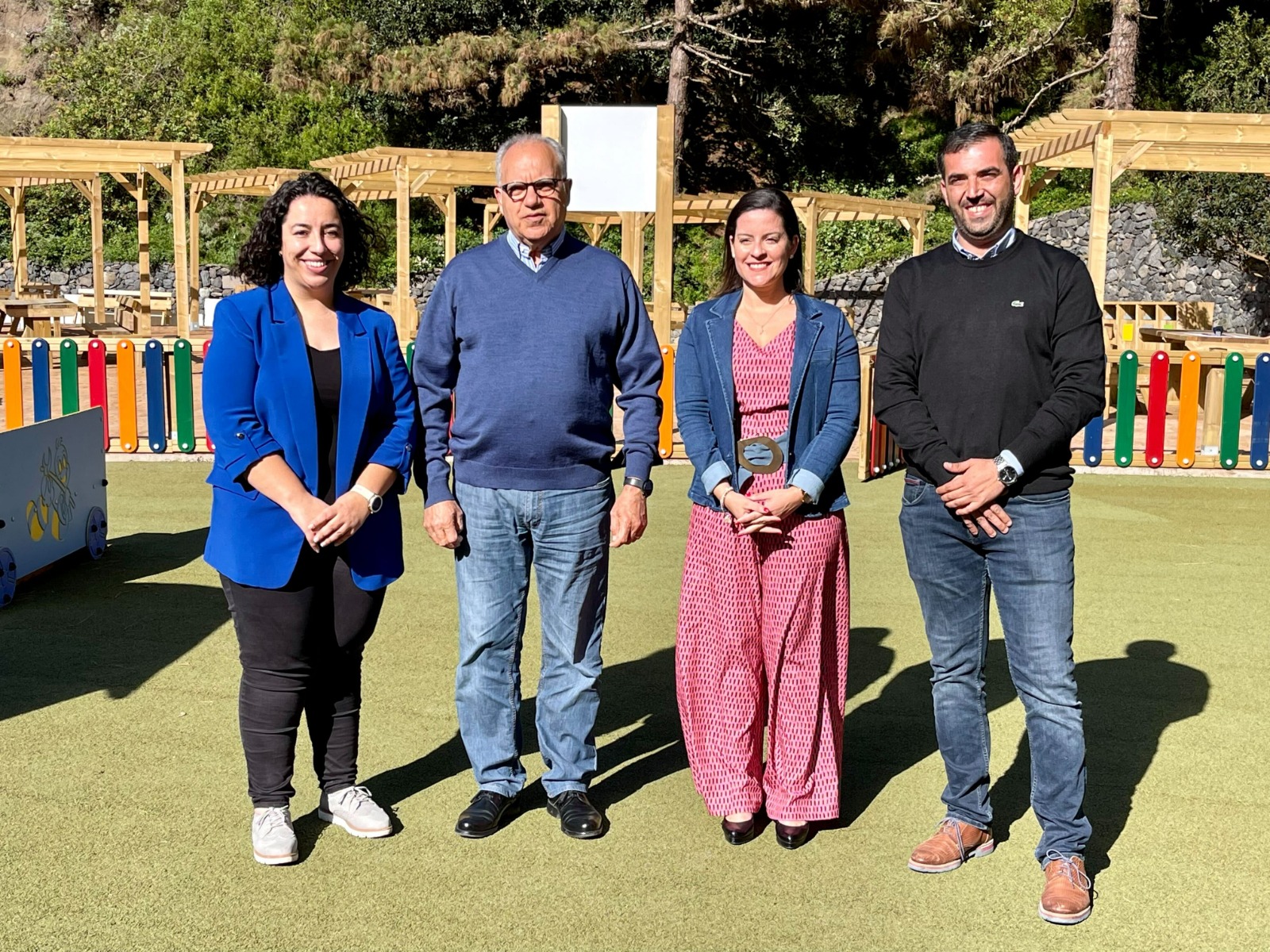 Imagen de Cabildo de La Gomera y Turismo de Canarias aperturan la zona recreativa del Barranco de La Madera