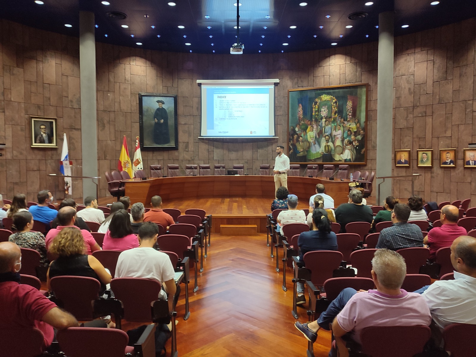 Imagen de El Cabildo acoge unas jornadas dedicadas al tratamiento y actuaciones de conservación de taludes
