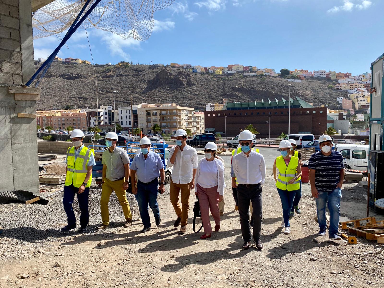 Imagen de Curbelo adelanta que el nuevo centro sociosanitario estará concluido a finales de 2021