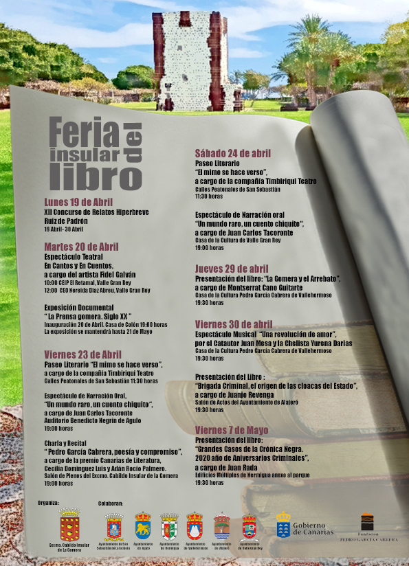 Imagen de El Cabildo presenta la programación del Día del Libro que comienza el próximo 20 de abril