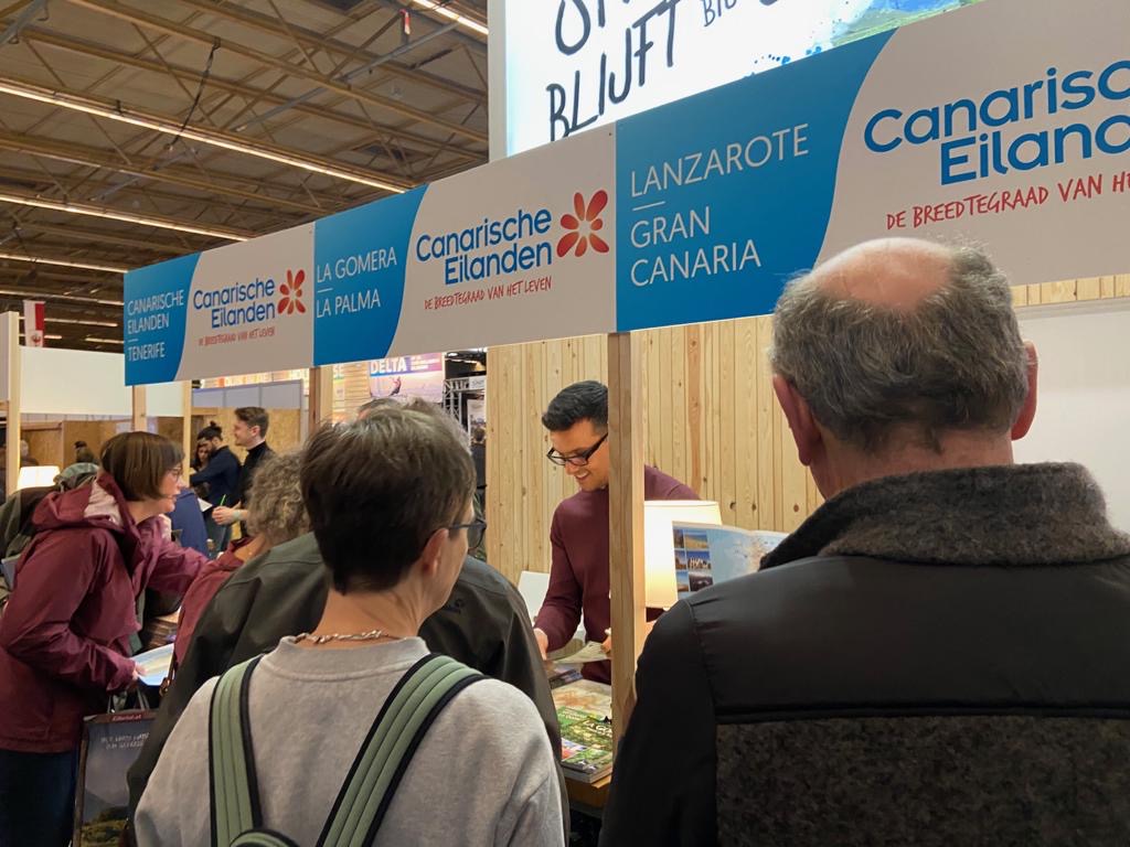 Imagen de La Gomera promociona sus senderos en la feria de Gantes 