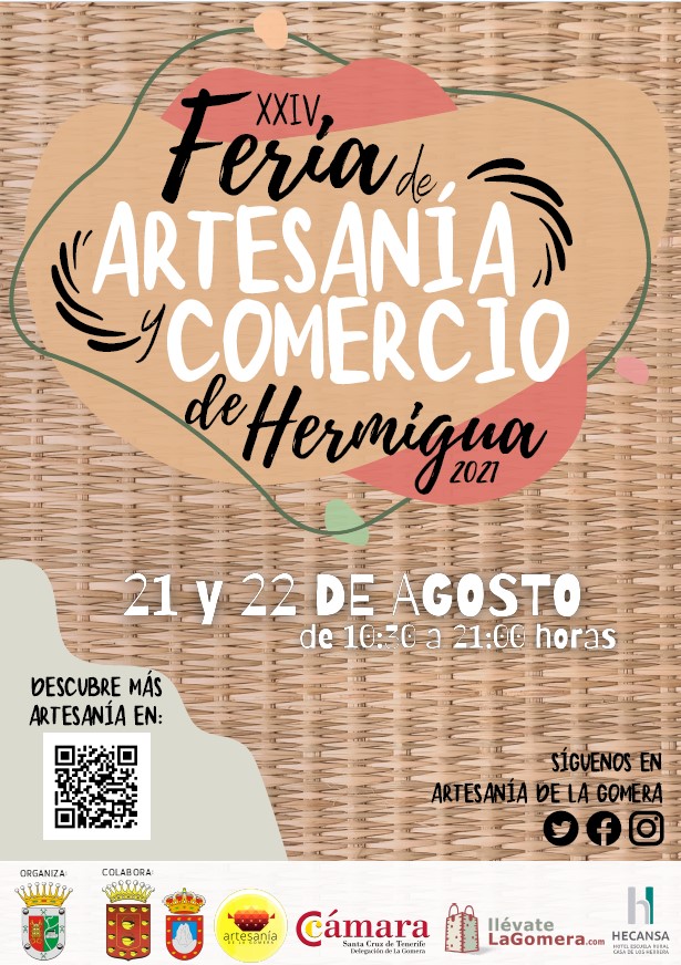 Imagen de El Cabildo dispone una veintena de puntos de venta artesanales en la Feria de Artesanía de Hermigua