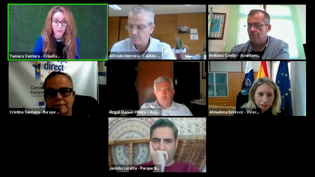 Imagen de El Cabildo participa en una jornada de Europe Direct Canarias dedicada a los fondos europeos