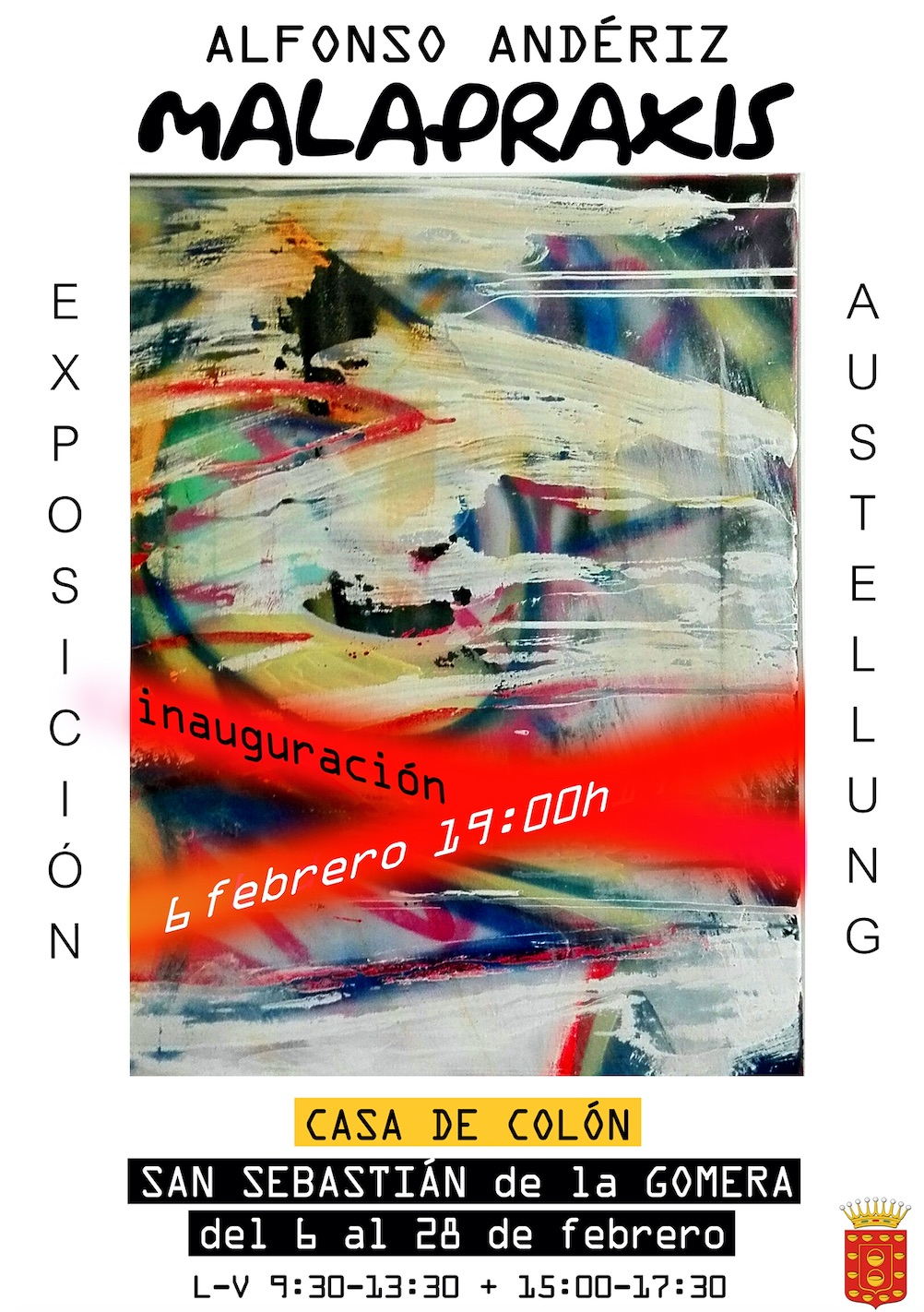 Imagen de La Casa de Colón acoge la exposición ‘Mala Praxis’ del artista Alfonso Andériz 