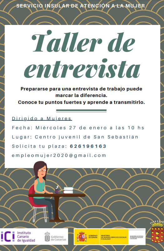 Imagen de El Cabildo programa un nuevo taller sobre técnicas de preparación para una entrevista de trabajo 