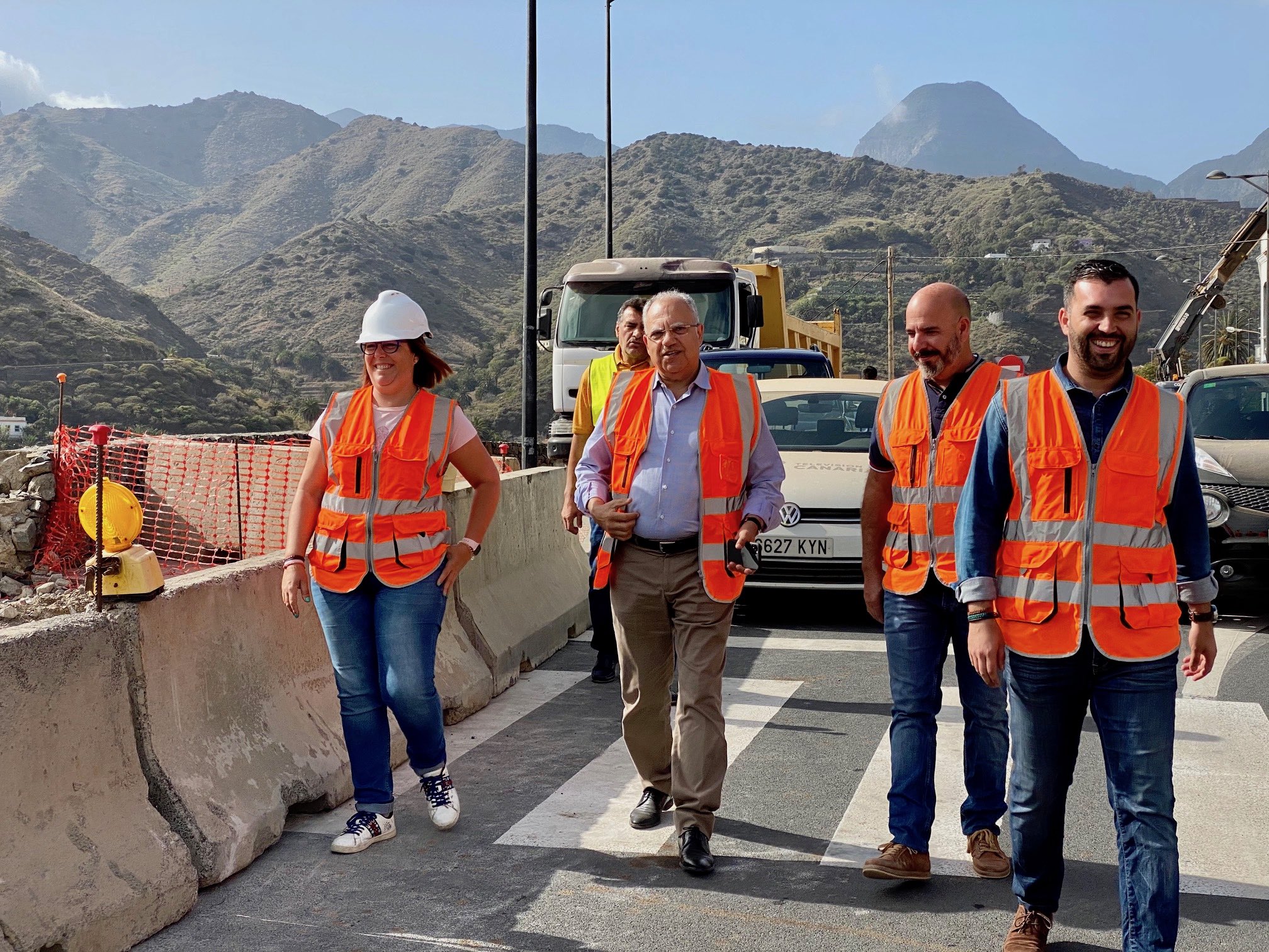 Imagen de El Cabildo invierte 335 mil euros en la mejora del acceso a Santa Catalina en Hermigua 