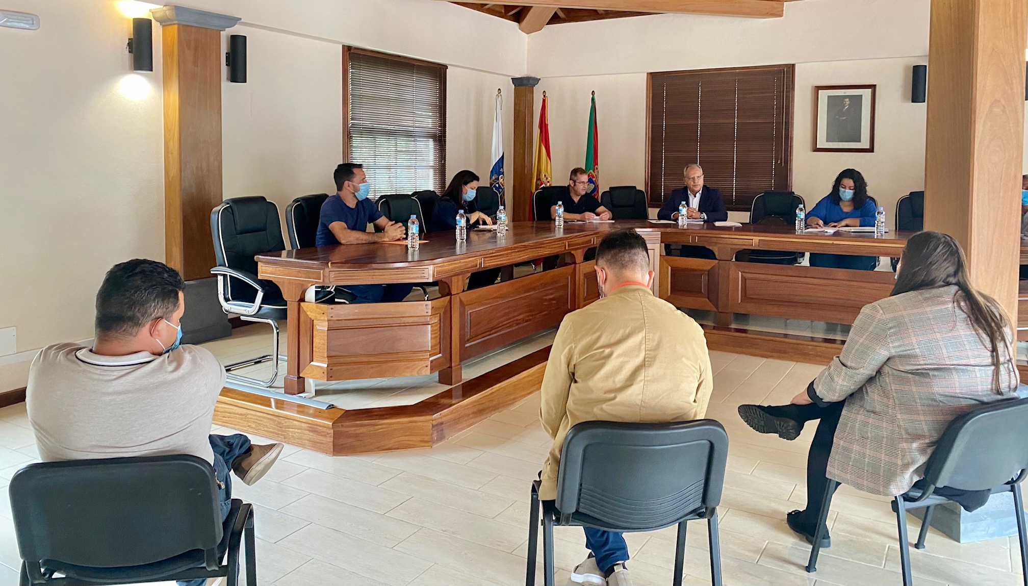 Imagen de Cabildo y Ayuntamiento de Vallehermoso refuerzan la cooperación para avanzar en el desarrollo del municipio