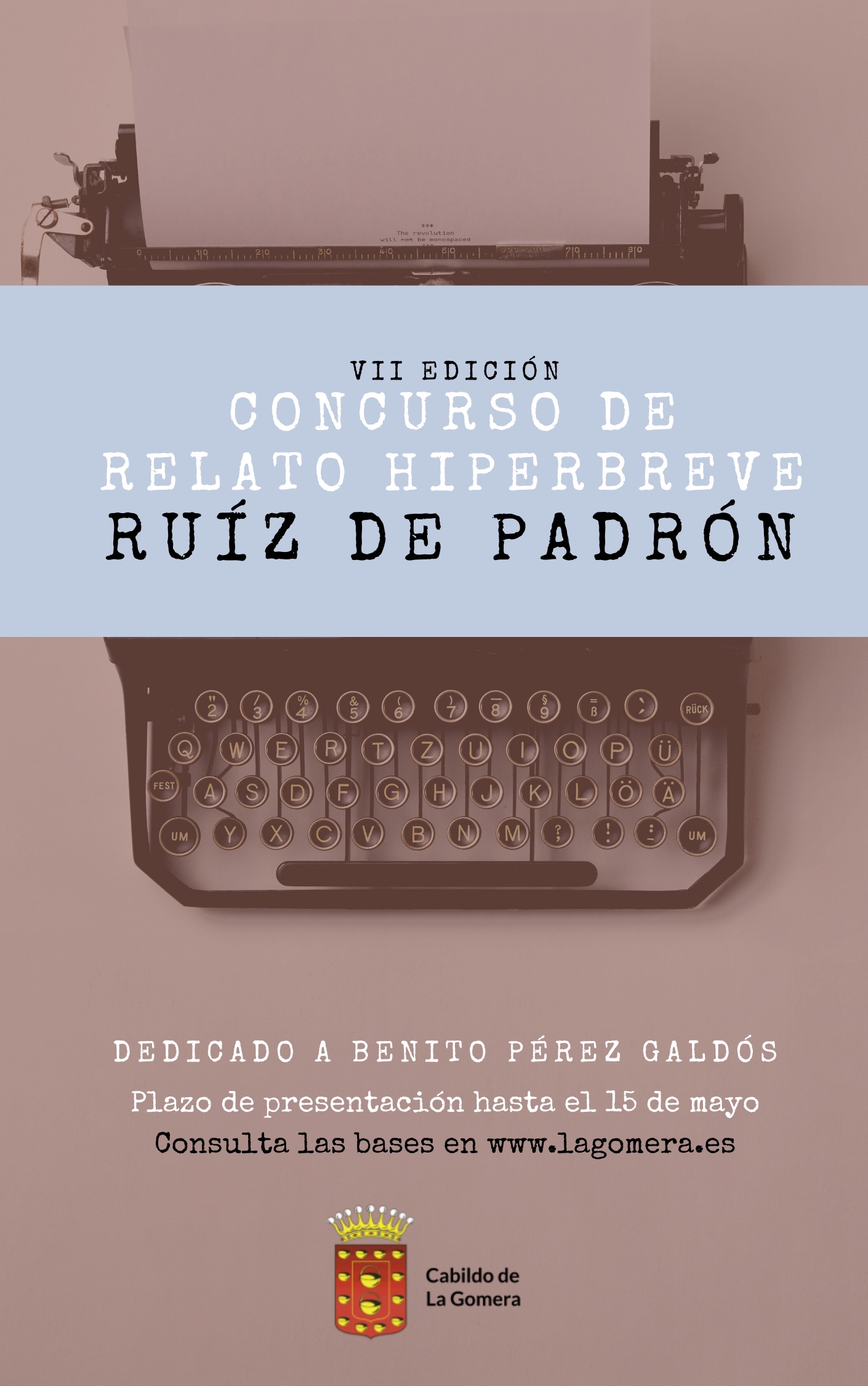Imagen de El Cabildo convoca el VII Concurso de Relato Hiperbreve ´Ruiz de Padrón` con motivo del Día del Libro