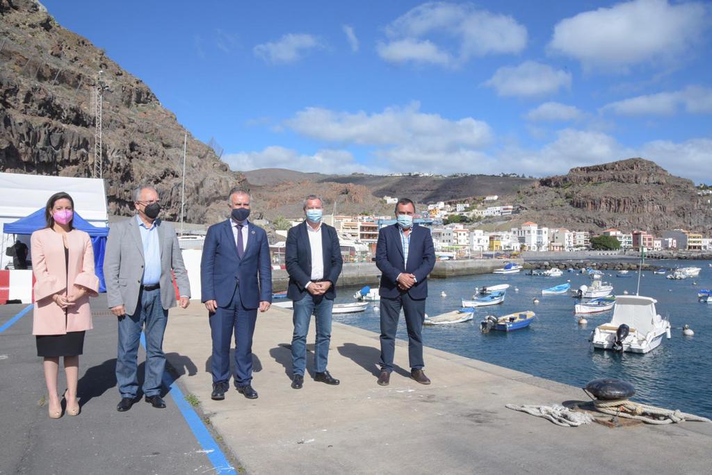 Imagen de El puerto de Playa Santiago se ampliará y mejorará para albergar ferris de grandes dimensiones y para aumentar el número de atraques de barcos recreativos y pesqueros  
