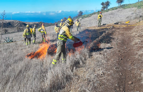 Imagen de El Cabildo de La Gomera pide evitar el tránsito en zonas de monte ante la alerta por riesgo de incendios