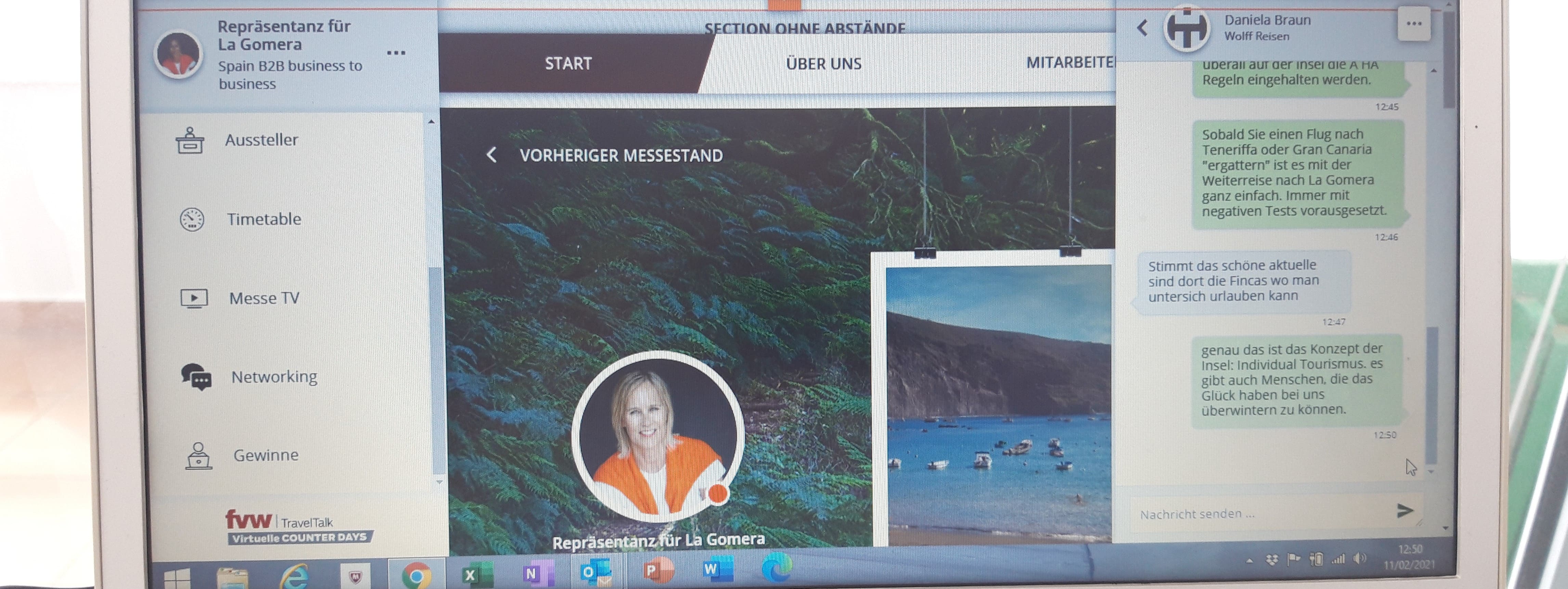 Imagen de Turismo de La Gomera participa en la primera feria turística virtual de la temporada