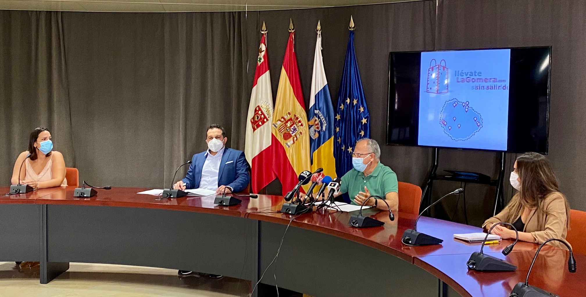 Imagen de El Cabildo presenta ‘Llévate La Gomera’, la primera plataforma insular de venta online