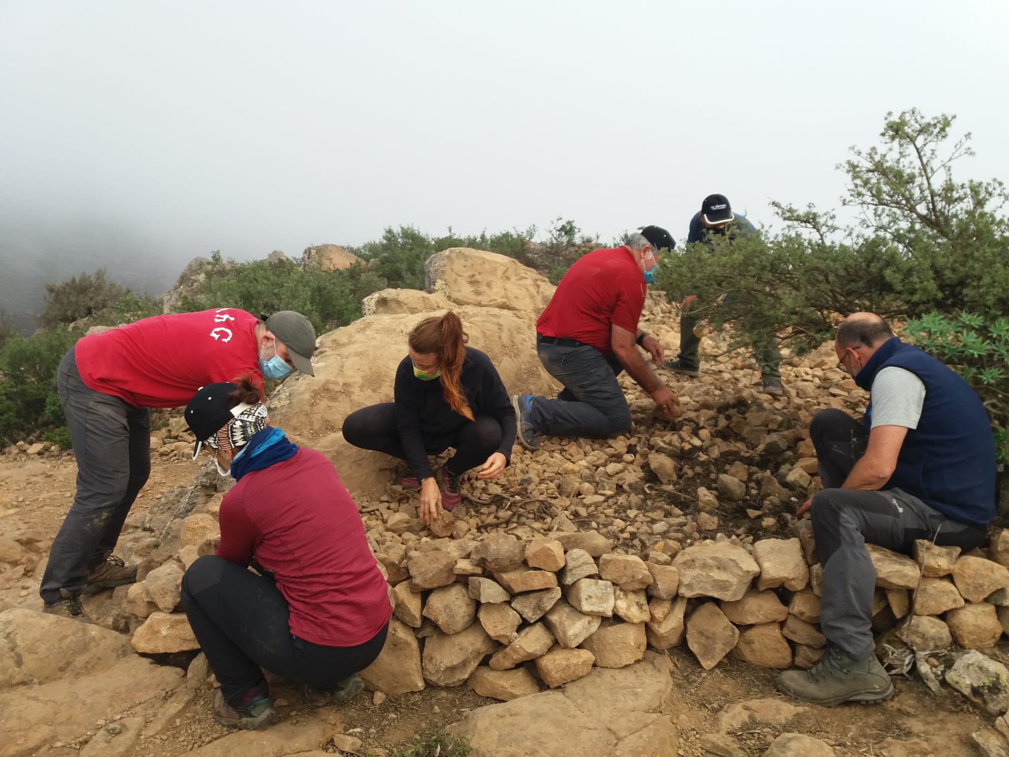 Imagen de El Cabildo ejecuta trabajos para la conservación del patrimonio arqueológico y natural de La Fortaleza